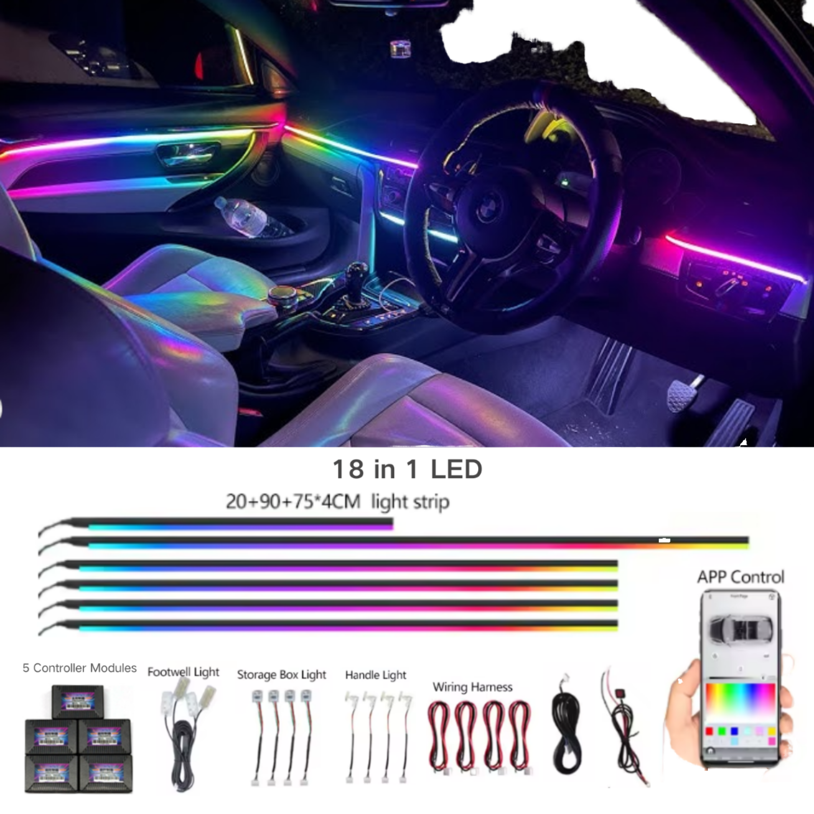 Led Interior Ambient Light - Factory Direct Ambient Led Light 18