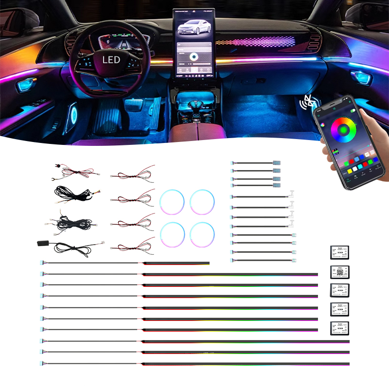 Led Interior Ambient Light - LED Car Foot Ambient Light 26