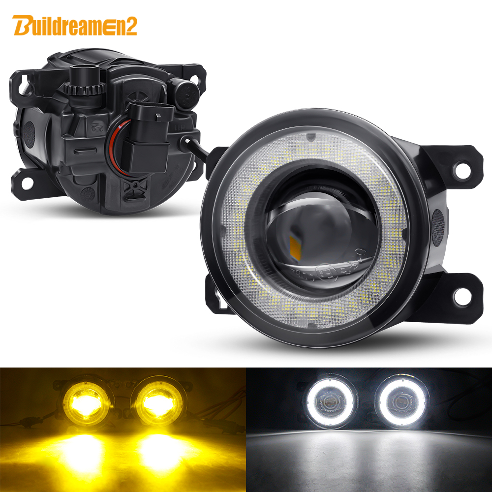 Car Accessories Xcent - 2 X Car Angel Eye Fog