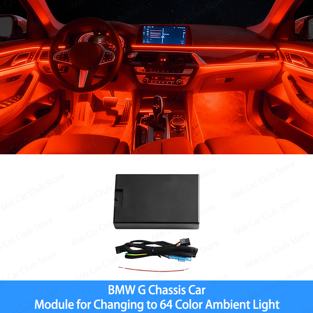Upgrade 11 Colors to 64 Colors - مراجعة Led Interior Ambient Light وسعره
