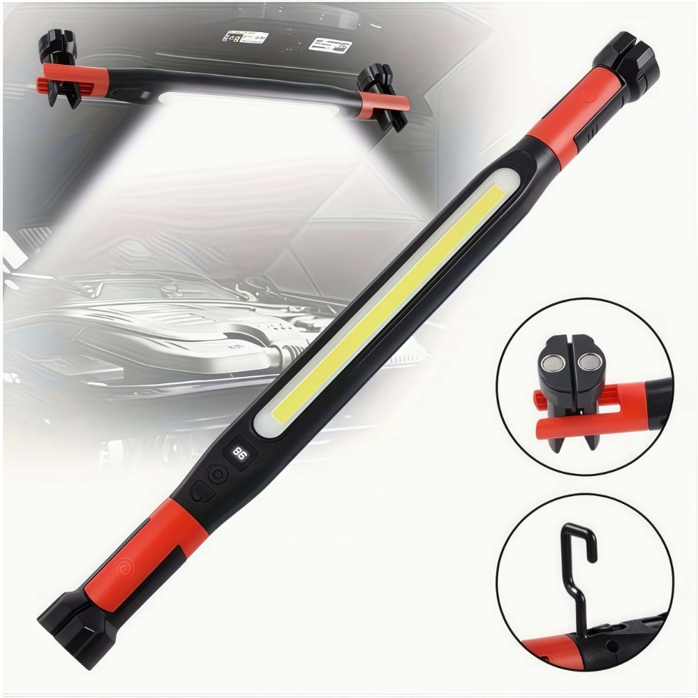 COB LED Work Light USB Recharg - مراجعة Car Accessories Hanging وسعره