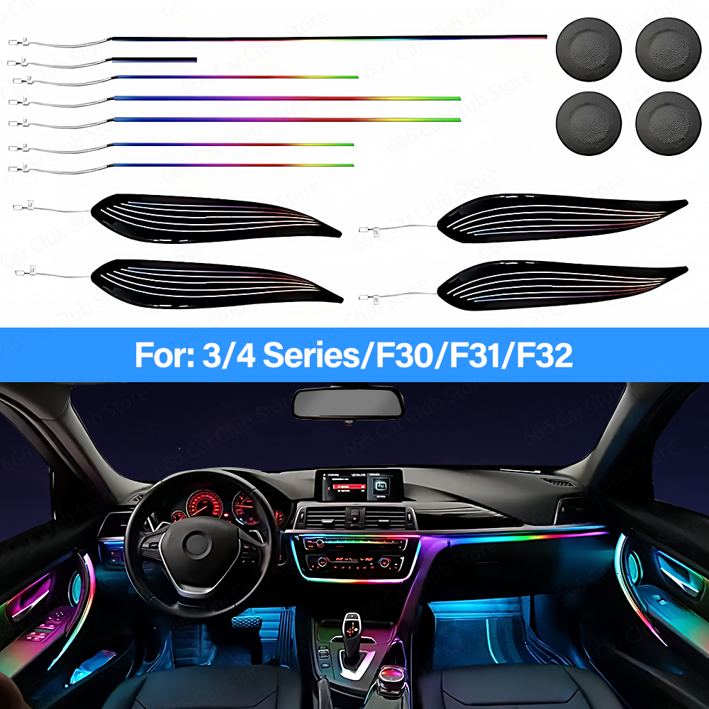 LED Ambient Light for BMW 3/4  - مراجعة Led Interior Ambient Light وسعره