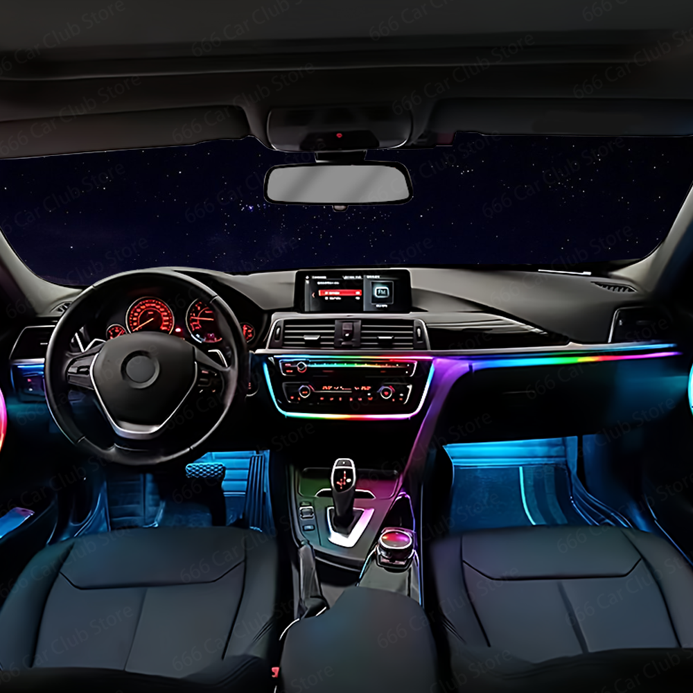 LED Ambient Light for BMW 3/4  - مراجعة Led Interior Ambient Light وسعره