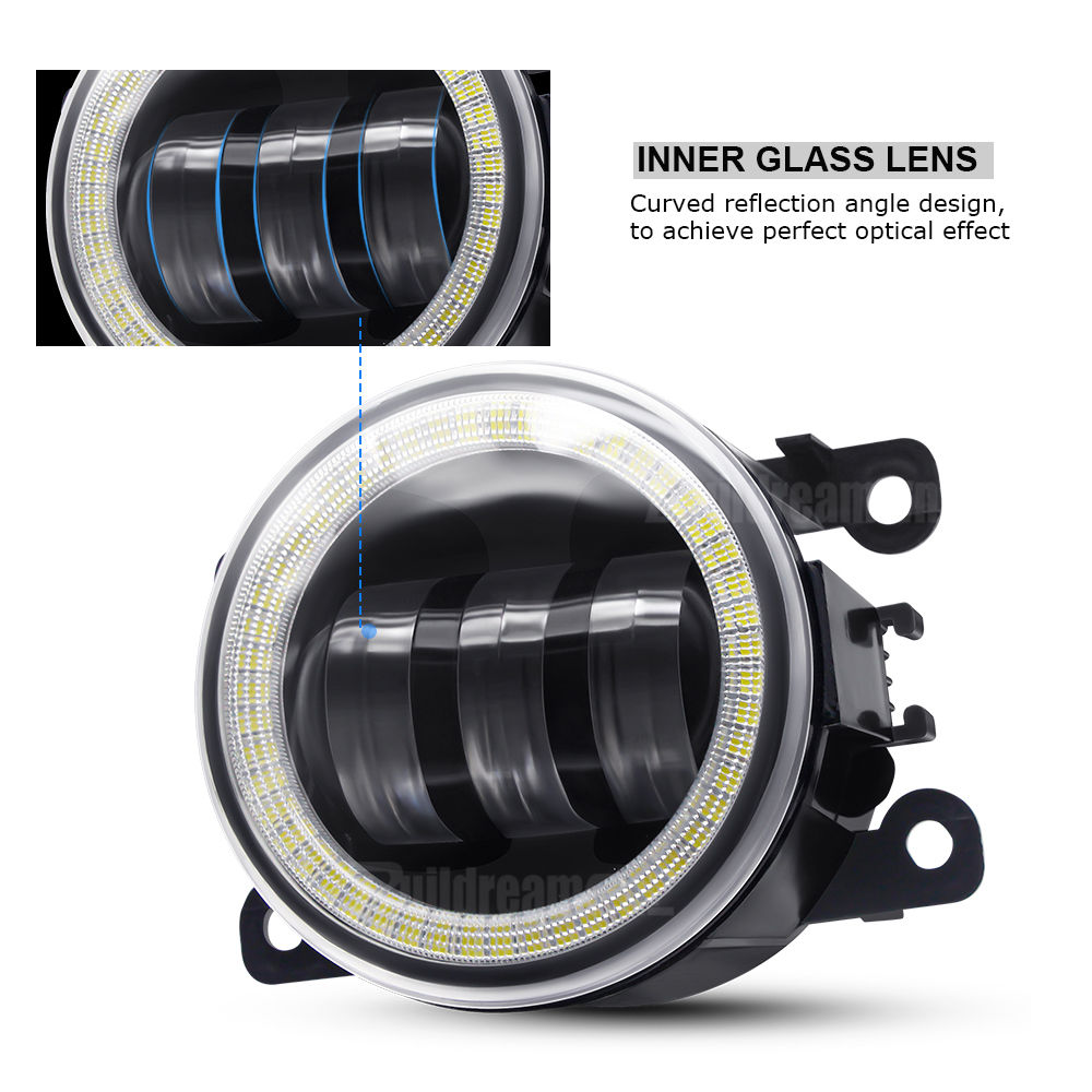 2 X Angel Eye Fog Light For Su - مراجعة Car Accessories Xcent وسعره