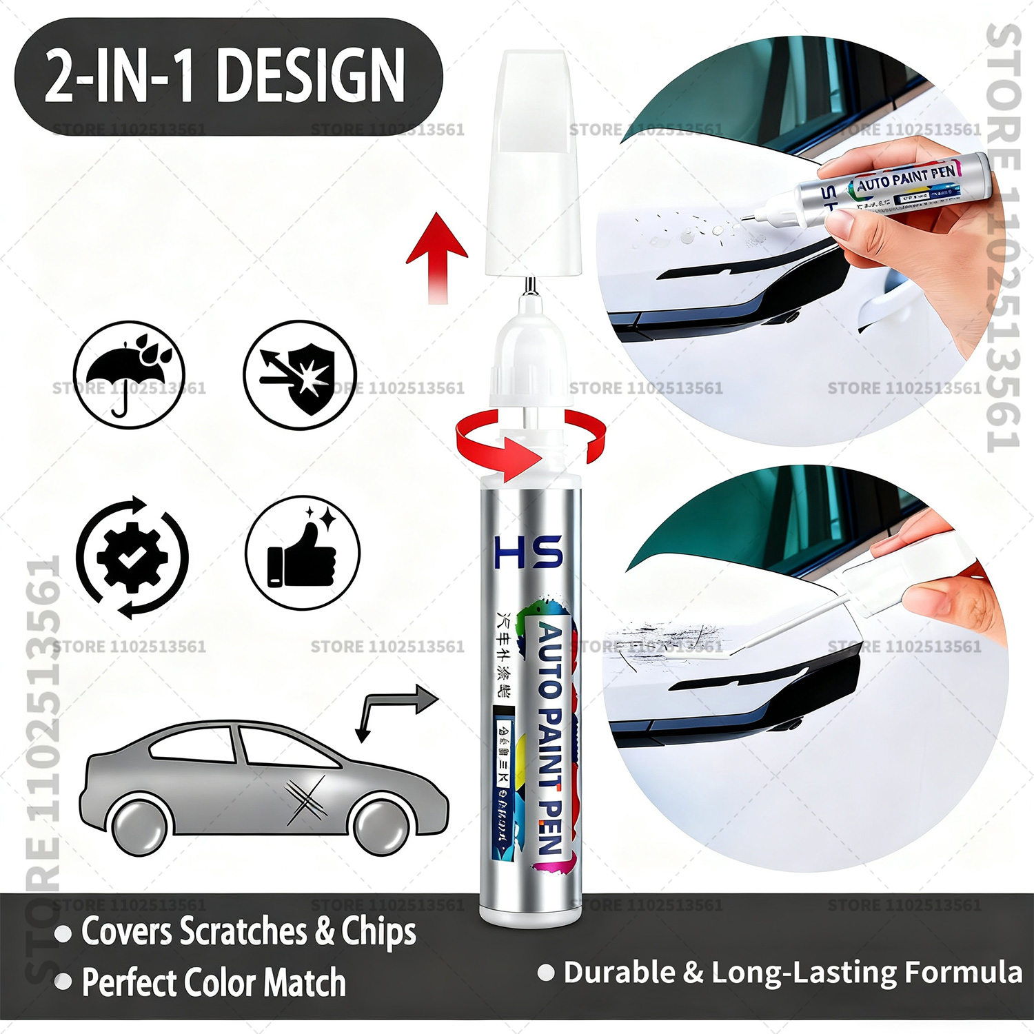 Car Paint Repair Pen Paint Scr - مراجعة Volvo Car Accessories Xc90 وسعره