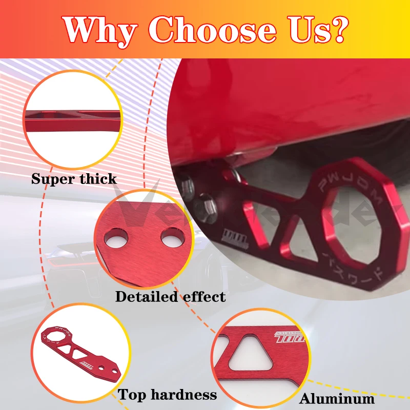 Hot Sale Aluminum Alloy Car Re - مراجعة Car Accessories Jdm وسعره