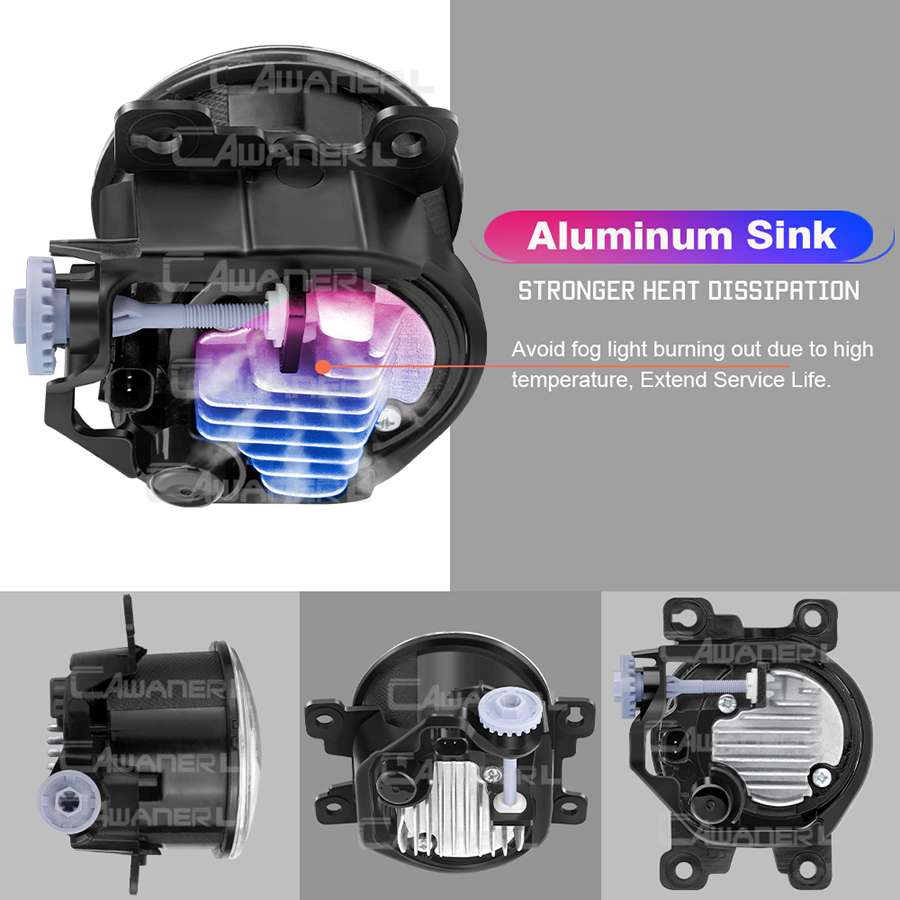 2 X 30W Car Canbus LED Fog Lig - مراجعة Car Accessories Xcent وسعره