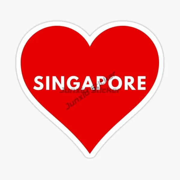 Singapore SGP Flag Map Merlion - مراجعة Car Accessories Singapore وسعره