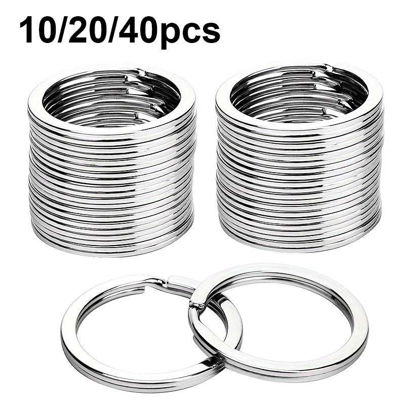 10/20/40pcs Split Key Rings Ke - مراجعة Car Accessories Hanging وسعره