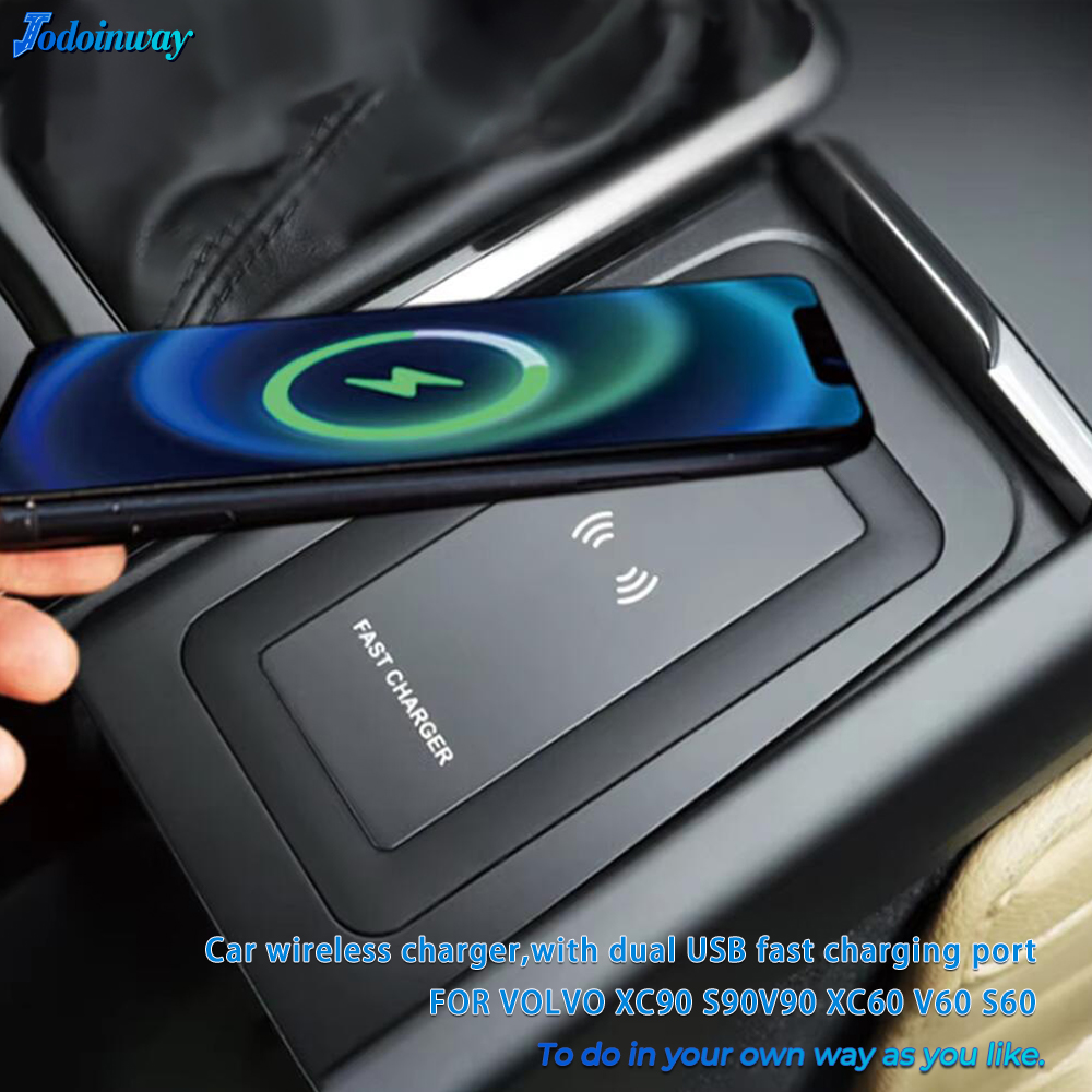 Center console Wireless charge - مراجعة Volvo Car Accessories Xc90 وسعره