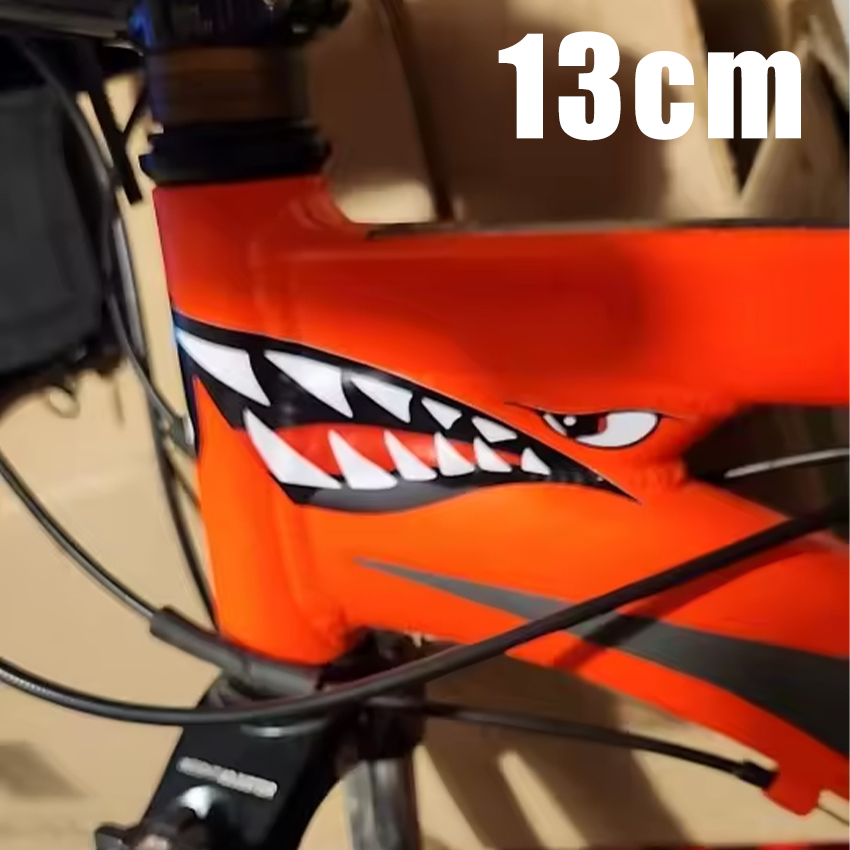 JDM Shark Mouth Teeth Car Stic - مراجعة Car Accessories Jdm وسعره