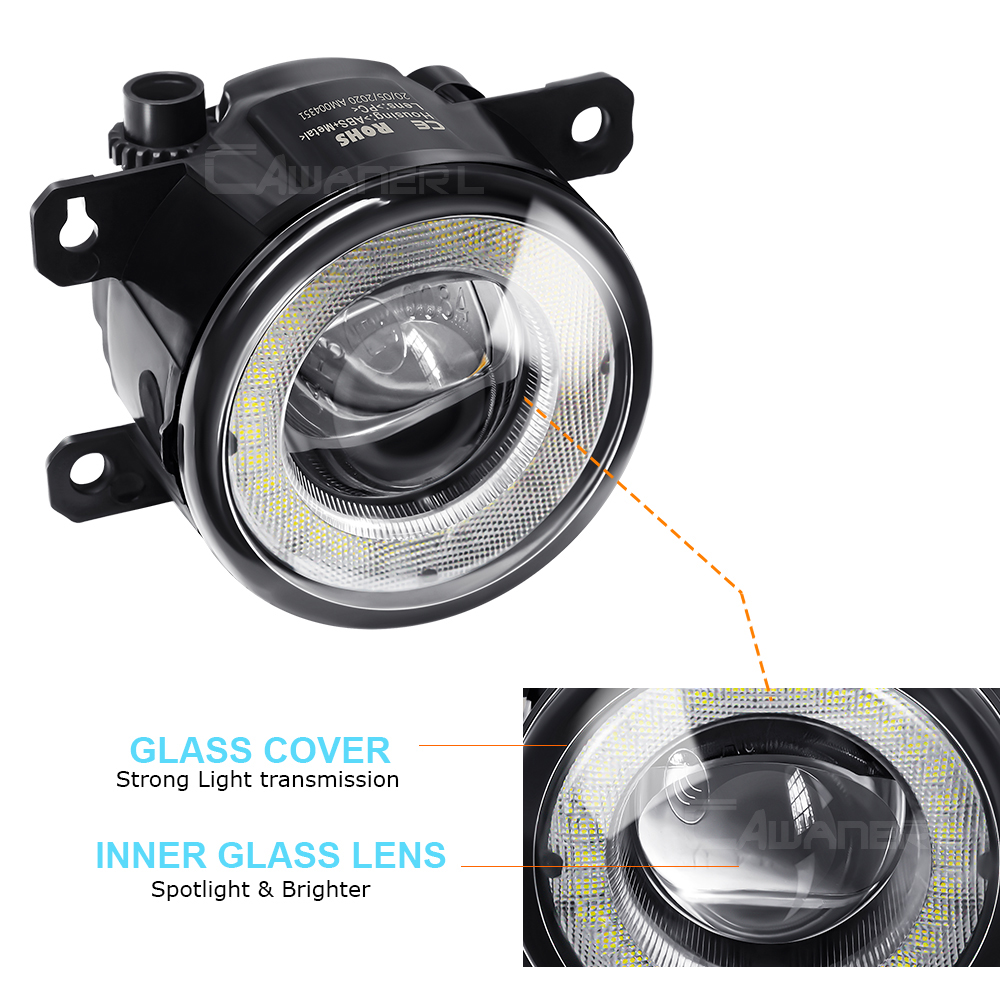 2 X 30W H11 LED Fog Light Ange - مراجعة Car Accessories Xcent وسعره