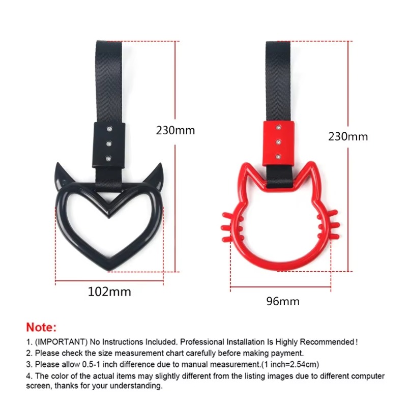 1PC New JDM Tsurikawa Handle R - مراجعة Car Accessories Jdm وسعره