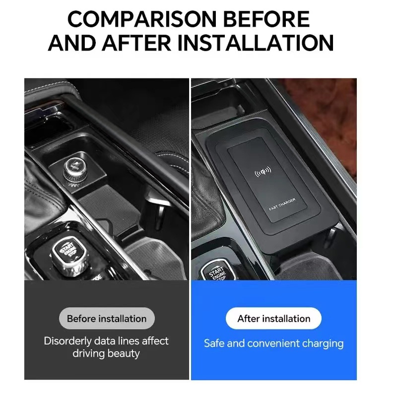 Car wireless charger phone cha - مراجعة Volvo Car Accessories Xc90 وسعره