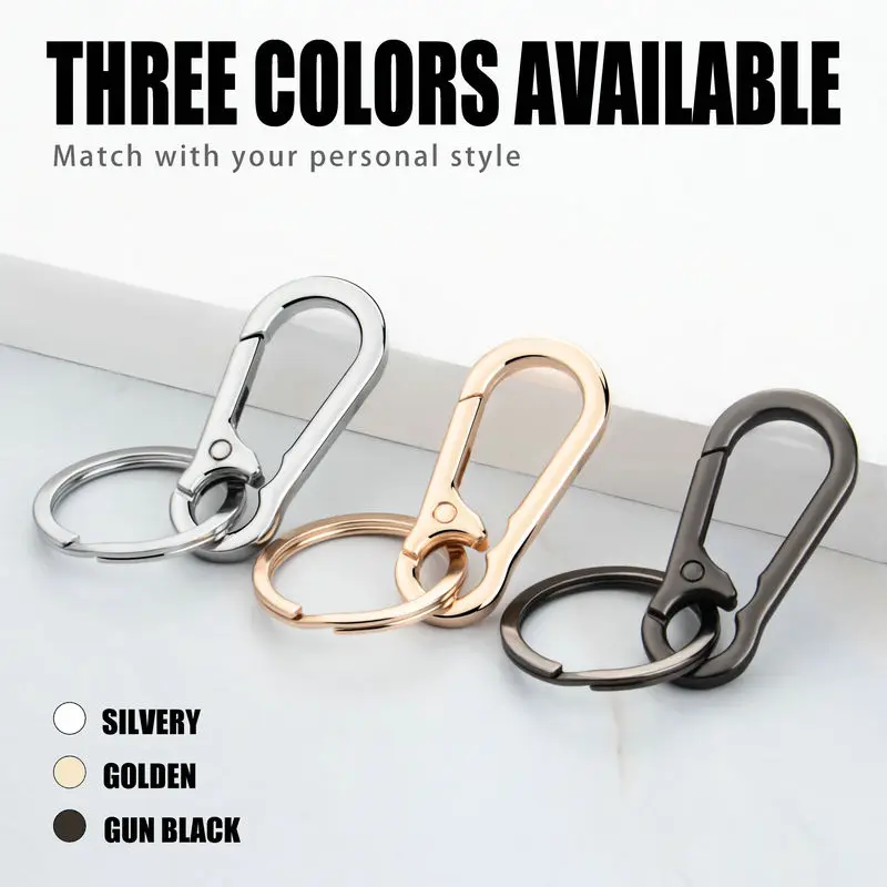 Metal Carabiner Clip Keychain  - مراجعة Car Accessories Hanging وسعره