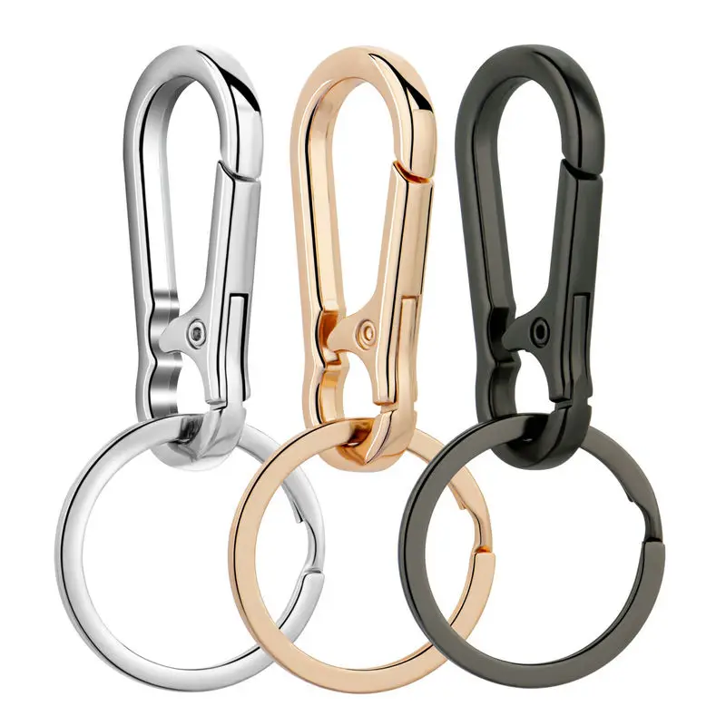 Metal Carabiner Clip Keychain  - مراجعة Car Accessories Hanging وسعره