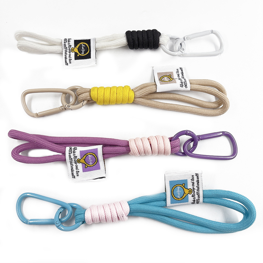 2Pcs/Lot Nylon Cord Keychains  - مراجعة Car Accessories Hanging وسعره