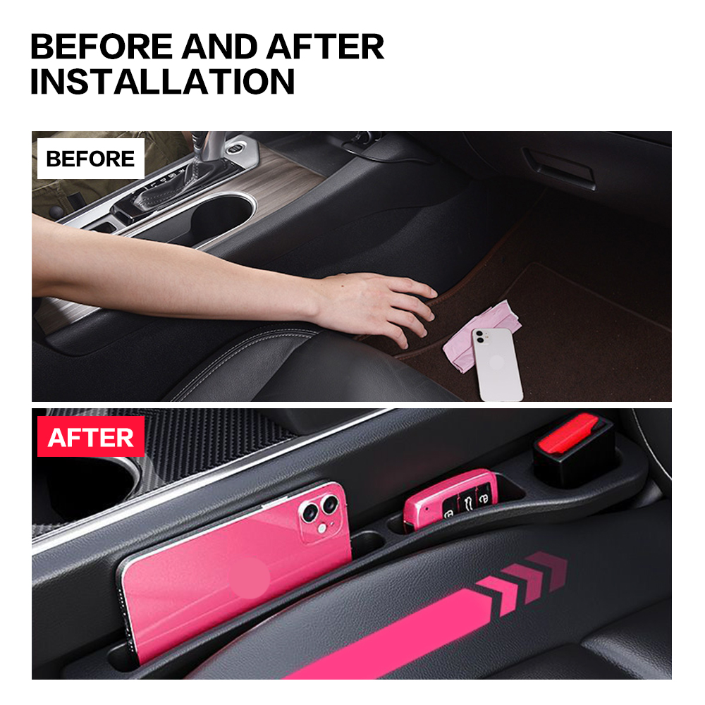 2X Car Seat Gap Filler Between - مراجعة Volvo Car Accessories Xc90 وسعره