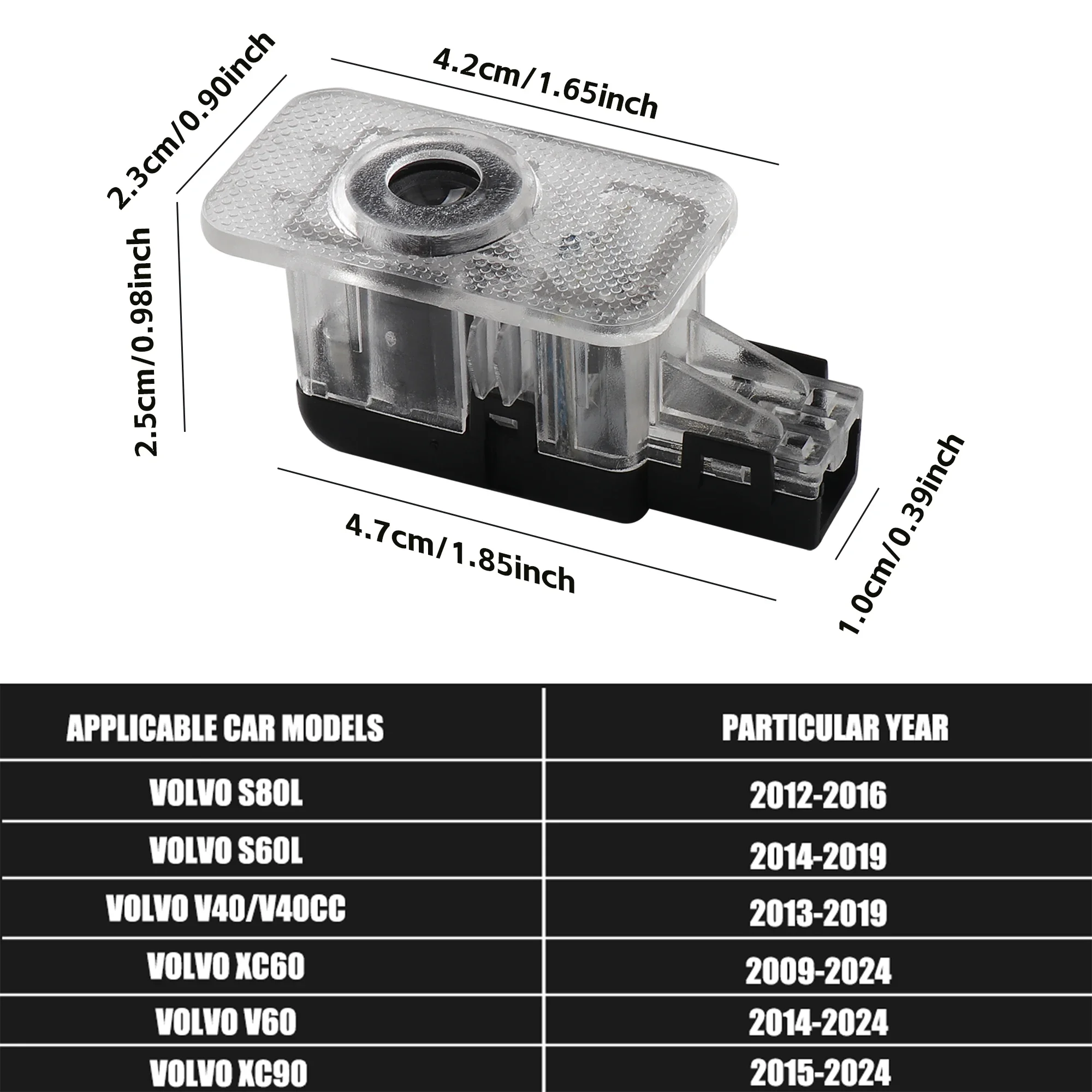 Styling Mouldings 2PCS Car LED - مراجعة Volvo Car Accessories Xc90 وسعره