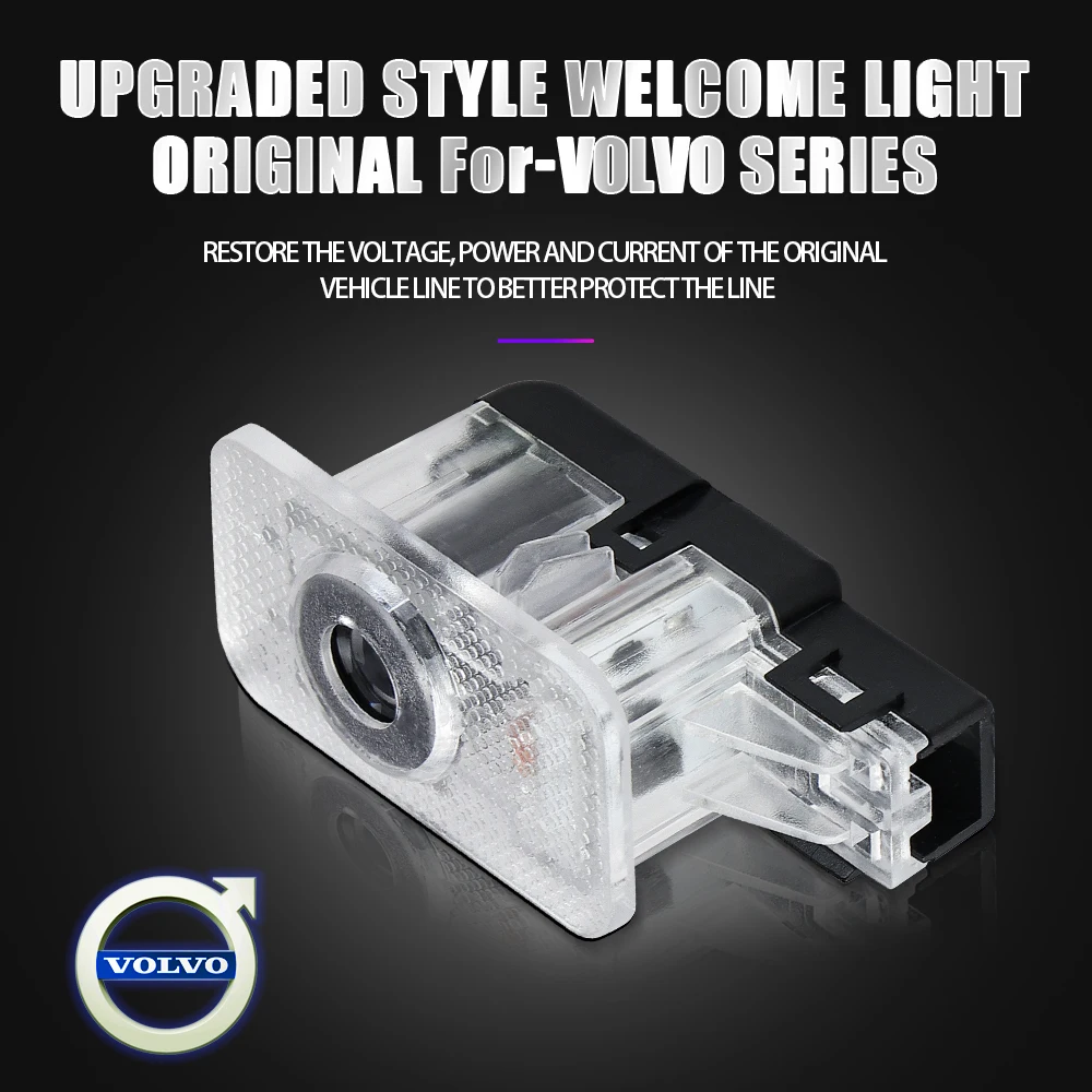 Styling Mouldings 2PCS Car LED - مراجعة Volvo Car Accessories Xc90 وسعره