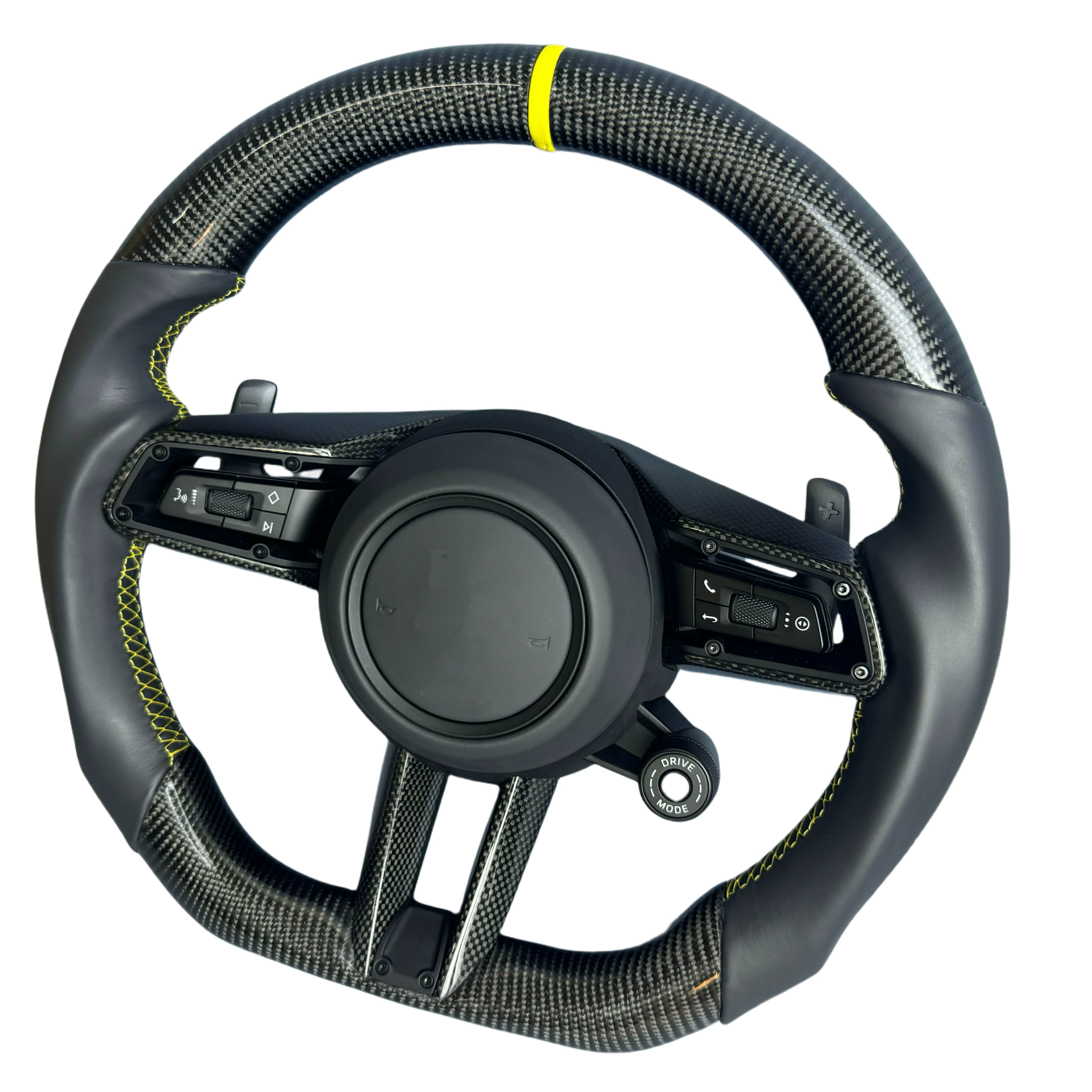 Custom Carbon Fiber Steering W - مراجعة Steering Wheel Cover وسعره