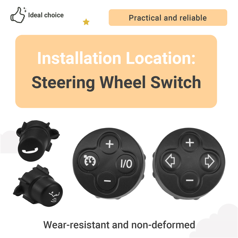 Cruise Control Push Button Ste - مراجعة Steering Wheel Cover وسعره