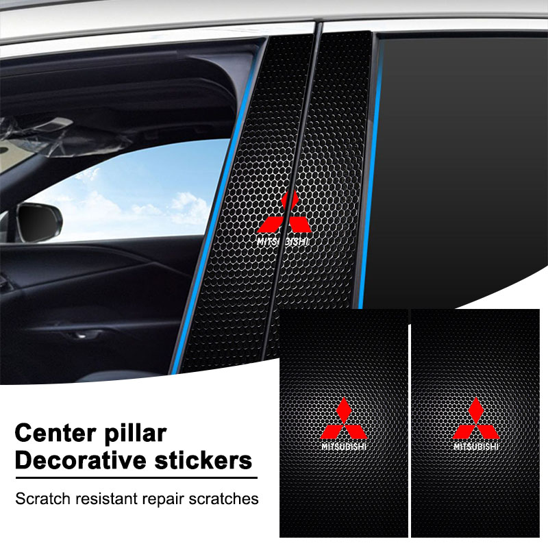 Car B Pillar Stickers Door Pil - مراجعة Car Accessories Xcent وسعره