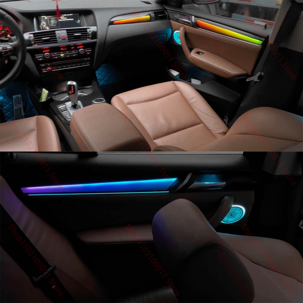 For BMW X3/X4 F25/F26 (2012-20 - مراجعة Led Interior Ambient Light وسعره