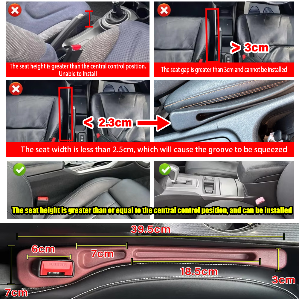 seat gap filler strip, side se - مراجعة Car Accessories Hanging وسعره