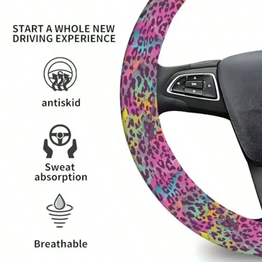 Elastic Steering Wheel Cover 1 - مراجعة Steering Wheel Cover وسعره