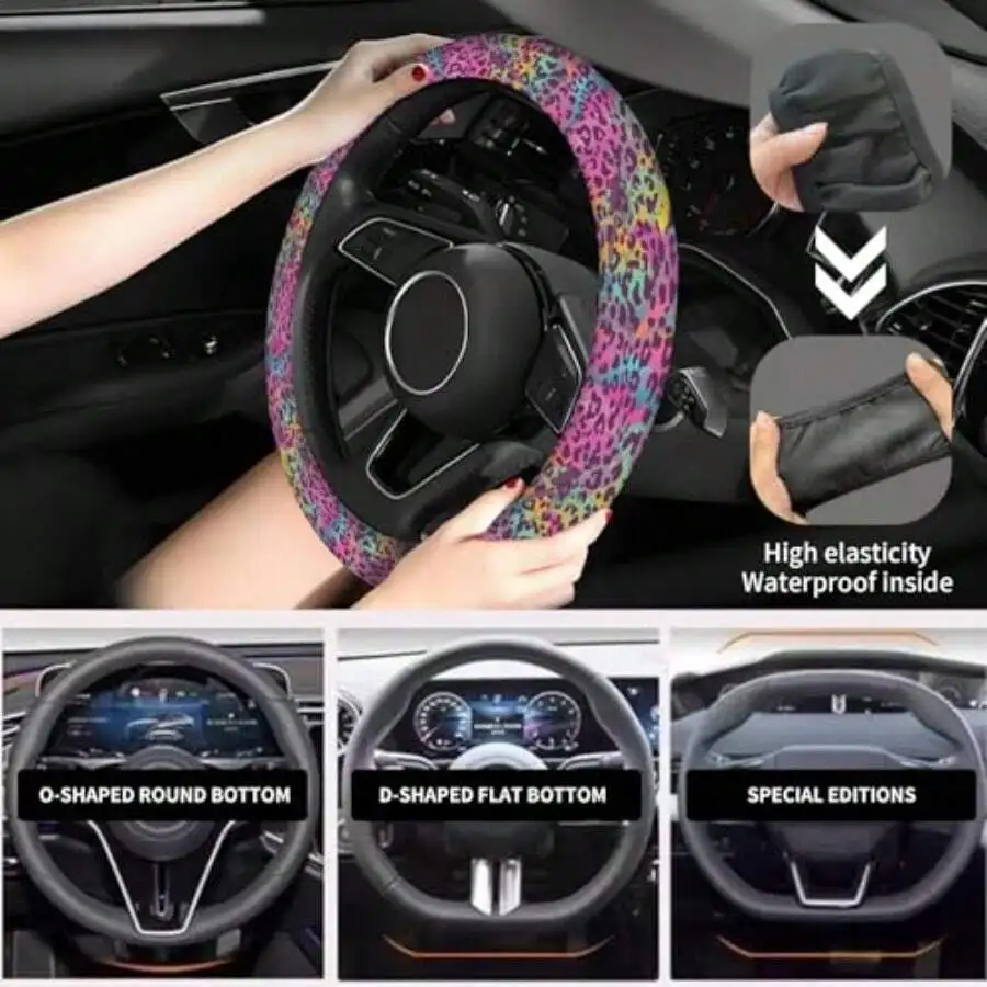Elastic Steering Wheel Cover 1 - مراجعة Steering Wheel Cover وسعره