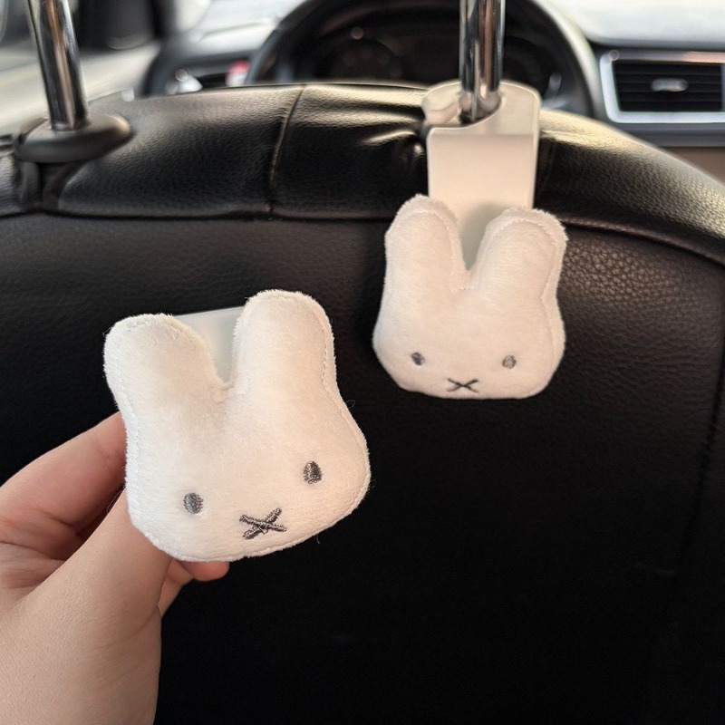 Miffy creative car hook with   - مراجعة Car Accessories Hanging وسعره