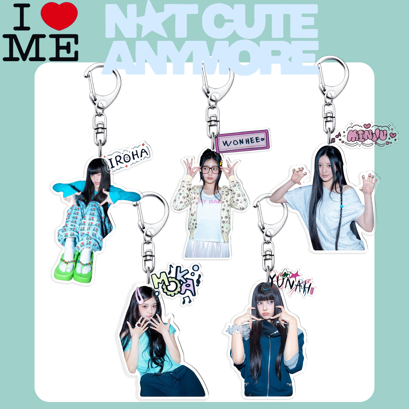 Illit Keychain, Wonhee, Iroha, - مراجعة Car Accessories Hanging وسعره