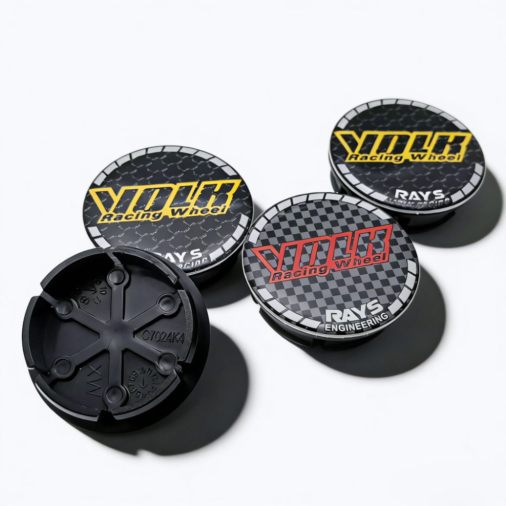 4pcs JDM VLOK Racing Logo Rays - مراجعة Car Accessories Jdm وسعره