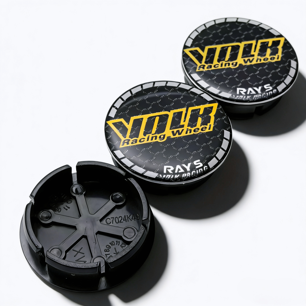 4pcs JDM VLOK Racing Logo Rays - مراجعة Car Accessories Jdm وسعره