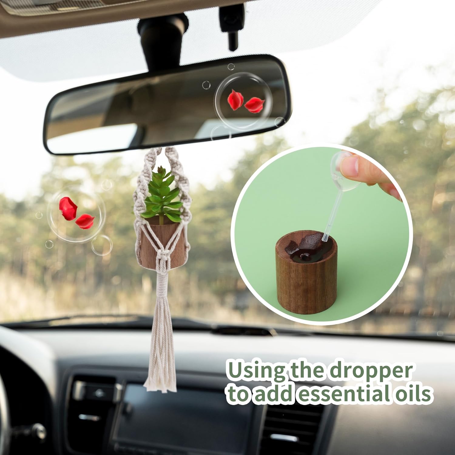2 Pack Car Mirror Hanging Acce - مراجعة Car Accessories Hanging وسعره